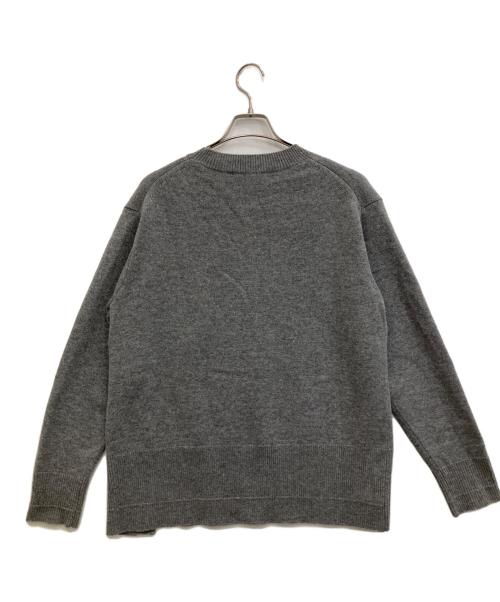 LOHEN（ローヘン）LOHEN (ローヘン) ウールカシミヤニット グレー サイズ:FREEの古着・服飾アイテム