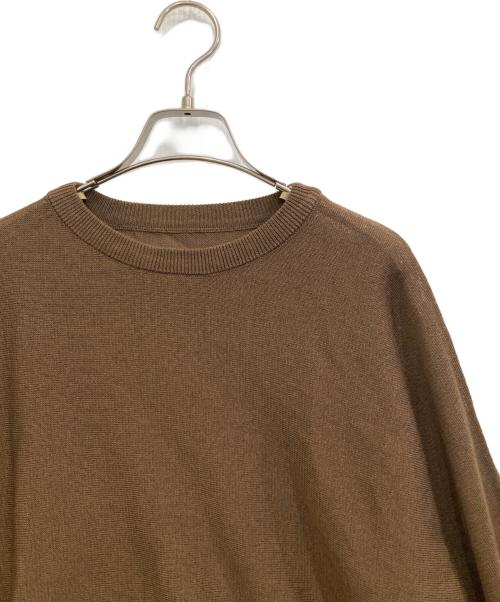 journal standard luxe（ジャーナルスタンダード ラックス）journal standard luxe (ジャーナルスタンダード ラックス) アクリルニット ブラウン サイズ:FREE 未使用品の古着・服飾アイテム