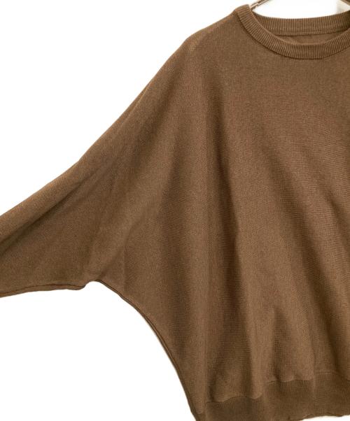 journal standard luxe（ジャーナルスタンダード ラックス）journal standard luxe (ジャーナルスタンダード ラックス) アクリルニット ブラウン サイズ:FREE 未使用品の古着・服飾アイテム