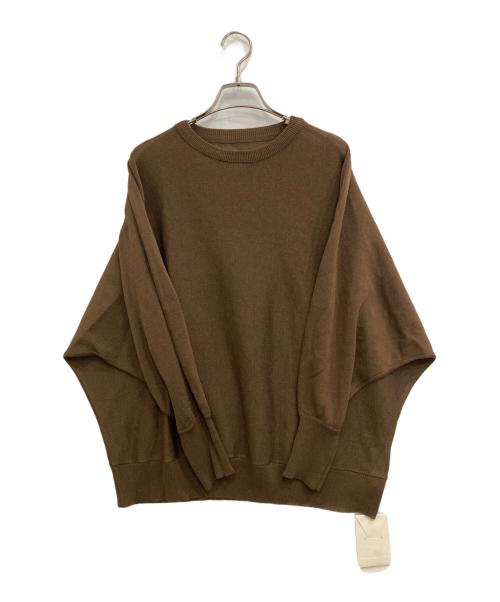 journal standard luxe（ジャーナルスタンダード ラックス）journal standard luxe (ジャーナルスタンダード ラックス) アクリルニット ブラウン サイズ:FREE 未使用品の古着・服飾アイテム