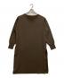 DRESS HERSELF（ドレスハーセルフ）の古着「ニットワンピース」｜ブラウン