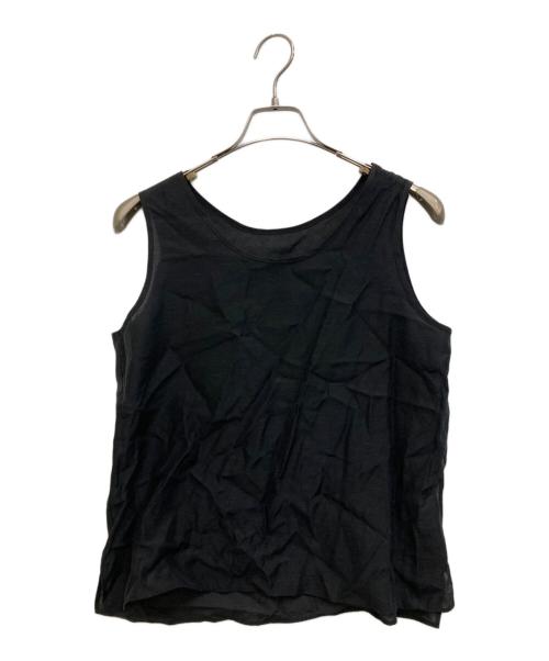 marmors（マルモア）marmors (マルモア) WIRE SHIRT+TUNK TOP ブラック サイズ:36の古着・服飾アイテム