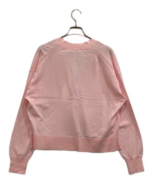 ne quittez pas（ヌキテパ）ne quittez pas (ヌキテパ) Ice Cotton Knit Cardigan ピンク サイズ:-の古着・服飾アイテム