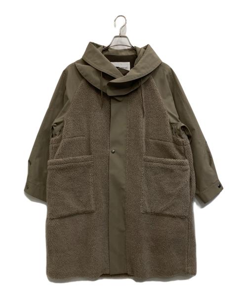 VACHEMENT（ヴァシュモン）VACHEMENT (ヴァシュモン) 別注ボアコート ブラウン サイズ:Fの古着・服飾アイテム