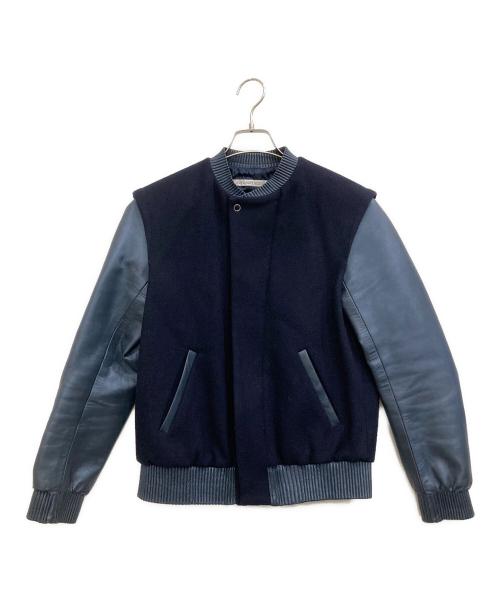 JOHN LAWRENCE SULLIVAN（ジョン ローレンス サリバン）JOHN LAWRENCE SULLIVAN (ジョン ローレンス サリバン) スタジャン ネイビー サイズ:34の古着・服飾アイテム