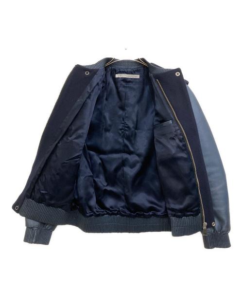 JOHN LAWRENCE SULLIVAN（ジョン ローレンス サリバン）JOHN LAWRENCE SULLIVAN (ジョン ローレンス サリバン) スタジャン ネイビー サイズ:34の古着・服飾アイテム