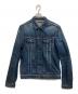 LOUNGE LIZARD（ラウンジリザード）の古着「デニムジャケット」｜インディゴ
