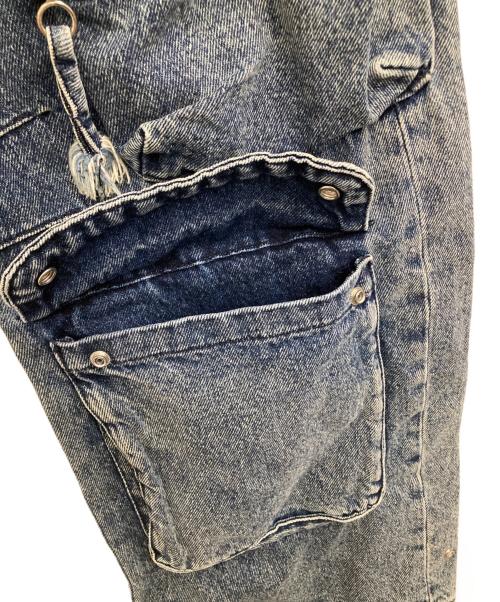 ZARA（ザラ）ZARA (ザラ) UTILITY デニムパンツ インディゴ サイズ:36の古着・服飾アイテム
