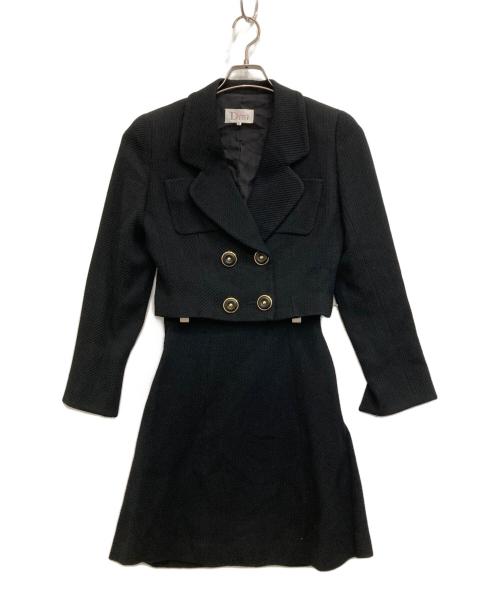 Mademoiselle Dior（マドモアゼル ディオール）Mademoiselle Dior (マドモアゼル ディオール) セットアップ ブラック サイズ:Ｍの古着・服飾アイテム