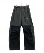 NIKEナイキ）の古着「オープンヘムパンツ」｜グレー