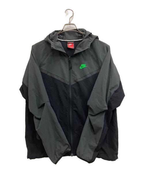 NIKE（ナイキ）NIKE (ナイキ) テックウーブン フルジップ ジャケット グレー サイズ:Ｓの古着・服飾アイテム