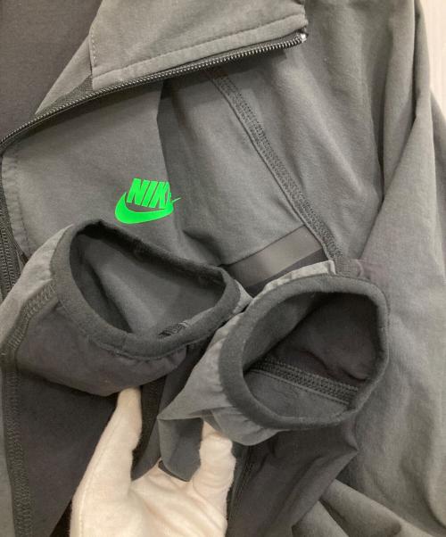 NIKE（ナイキ）NIKE (ナイキ) テックウーブン フルジップ ジャケット グレー サイズ:Ｓの古着・服飾アイテム