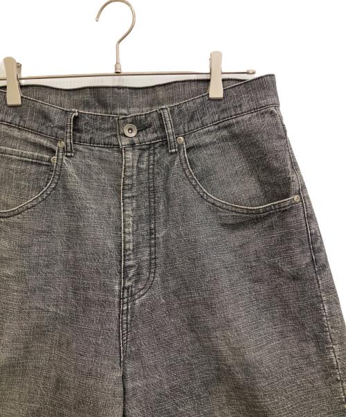 BEAMS（ビームス）BEAMS (ビームス) BUGGY SLAB DENIM PANTS ブラック サイズ:Mの古着・服飾アイテム