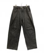 Vaporizeヴェイパライズ）の古着「Monroe Denim Pants Vaporize」｜グレー