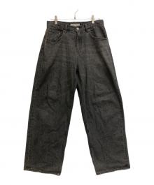 Vaporize（ヴェイパライズ）の古着「Monroe Denim Pants Vaporize」｜グレー