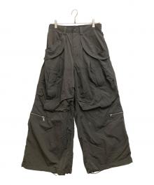 MAISON SPECIAL（メゾンスペシャル）の古着「Parachute Wide Pants」｜グレー