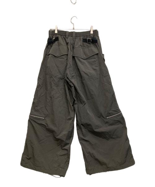 MAISON SPECIAL（メゾンスペシャル）MAISON SPECIAL (メゾンスペシャル) Parachute Wide Pants グレー サイズ:1の古着・服飾アイテム