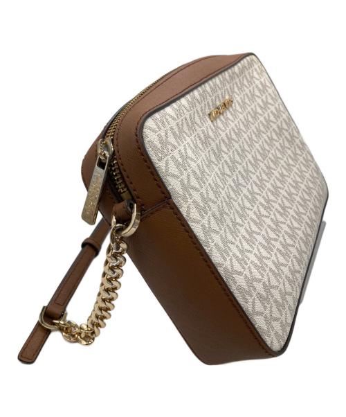 MICHAEL KORS（マイケル・コース）MICHAEL KORS (マイケル・コース) ショルダーバッグ ベージュの古着・服飾アイテム