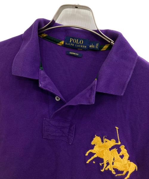 POLO RALPH LAUREN（ポロ・ラルフローレン）POLO RALPH LAUREN (ポロ・ラルフローレン) ポロシャツ パープル サイズ:Lの古着・服飾アイテム