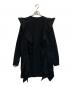 MSGM (エムエスジーエム) フリルカットソーワンピース ブラック サイズ:S：5000円