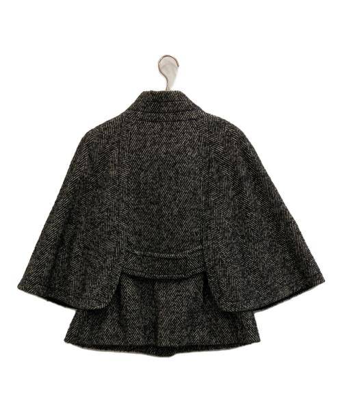 VIVIENNE TAM（ヴィヴィアンタム）VIVIENNE TAM (ヴィヴィアンタム) ポンチョジャケット ブラック サイズ:1の古着・服飾アイテム