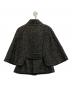 VIVIENNE TAM (ヴィヴィアンタム) ポンチョジャケット ブラック サイズ:1：8000円