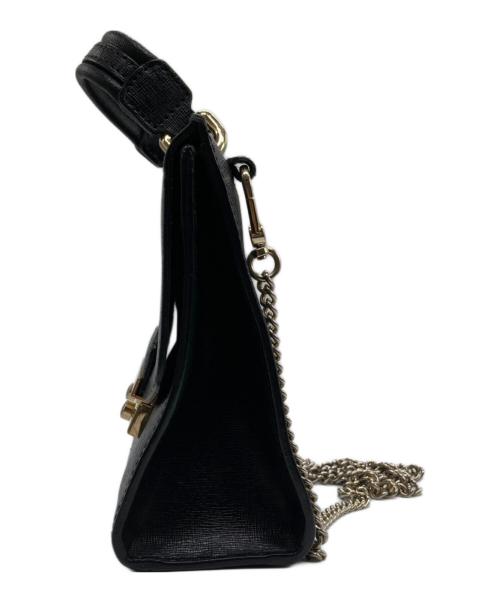 FURLA（フルラ）FURLA (フルラ) メトロポリスジュリアミニショルダーバッグ ブラックの古着・服飾アイテム