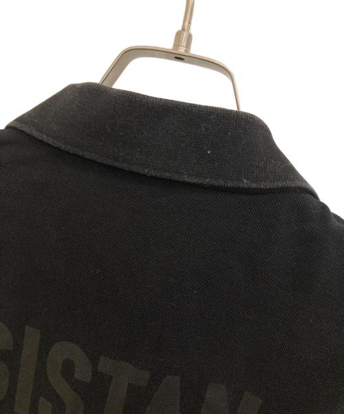 MONCLER（モンクレール）MONCLER (モンクレール) MAGLIA POLO MANICA CORTA ブラック サイズ:Lの古着・服飾アイテム