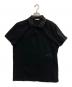 MONCLER（モンクレール）の古着「MAGLIA POLO MANICA CORTA」｜ブラック