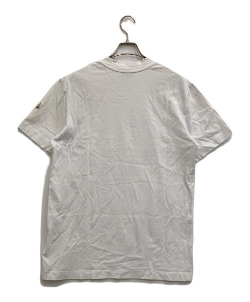 MONCLER（モンクレール）MONCLER (モンクレール) SS T-SHIRT ホワイト サイズ:Mの古着・服飾アイテム