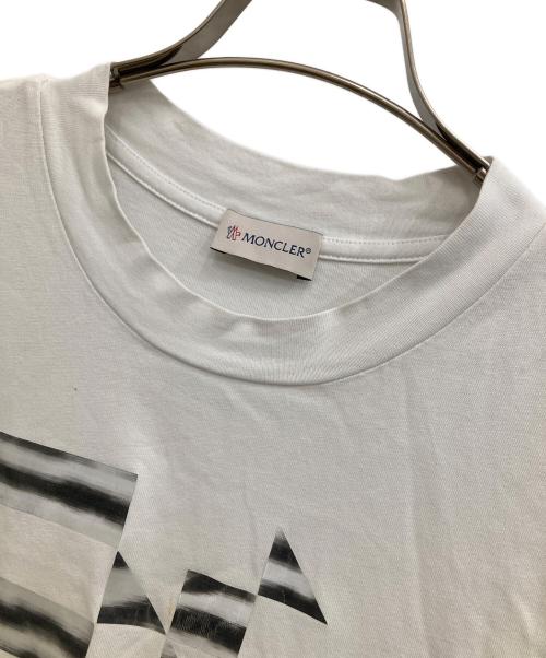 MONCLER（モンクレール）MONCLER (モンクレール) SS T-SHIRT ホワイト サイズ:Mの古着・服飾アイテム