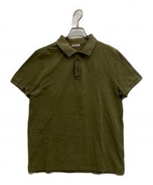 MONCLER（モンクレール）の古着「MAGLIA POLO MANICA CORTA」｜カーキ