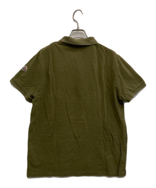 MONCLER（モンクレール）MONCLER (モンクレール) MAGLIA POLO MANICA CORTA カーキ サイズ:Lの古着・服飾アイテム