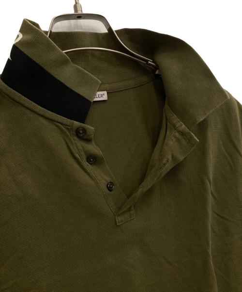 MONCLER（モンクレール）MONCLER (モンクレール) MAGLIA POLO MANICA CORTA カーキ サイズ:Lの古着・服飾アイテム