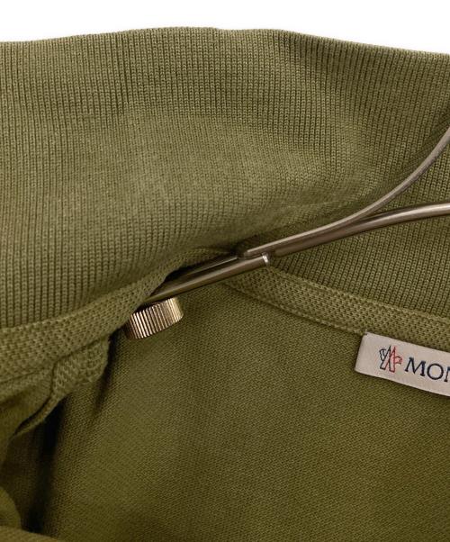 MONCLER（モンクレール）MONCLER (モンクレール) MAGLIA POLO MANICA CORTA カーキ サイズ:Lの古着・服飾アイテム
