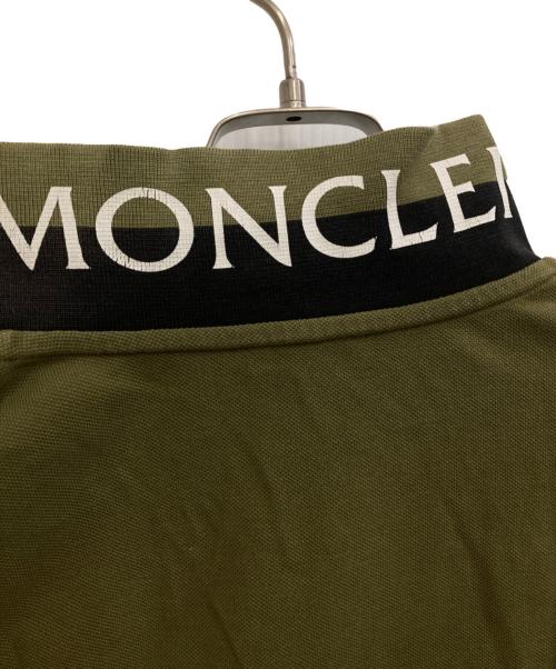 MONCLER（モンクレール）MONCLER (モンクレール) MAGLIA POLO MANICA CORTA カーキ サイズ:Lの古着・服飾アイテム