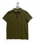 MONCLER（モンクレール）の古着「MAGLIA POLO MANICA CORTA」｜カーキ