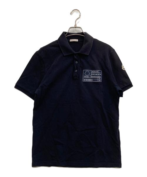 MONCLER（モンクレール）MONCLER (モンクレール) SS POLO ネイビー サイズ:Mの古着・服飾アイテム