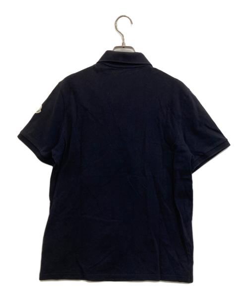 MONCLER（モンクレール）MONCLER (モンクレール) SS POLO ネイビー サイズ:Mの古着・服飾アイテム
