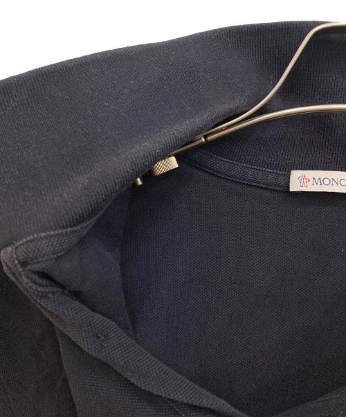 MONCLER（モンクレール）MONCLER (モンクレール) SS POLO ネイビー サイズ:Mの古着・服飾アイテム