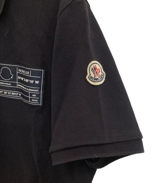 MONCLER（モンクレール）MONCLER (モンクレール) SS POLO ネイビー サイズ:Mの古着・服飾アイテム