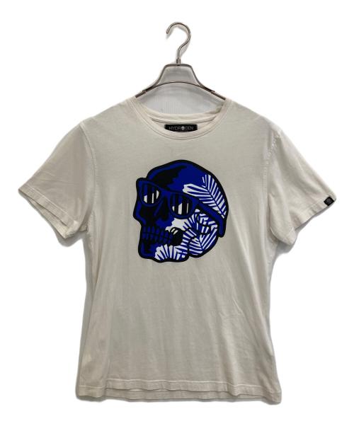 HYDROGEN（ハイドロゲン）HYDROGEN (ハイドロゲン) 半袖Tシャツ ホワイト サイズ:Mの古着・服飾アイテム