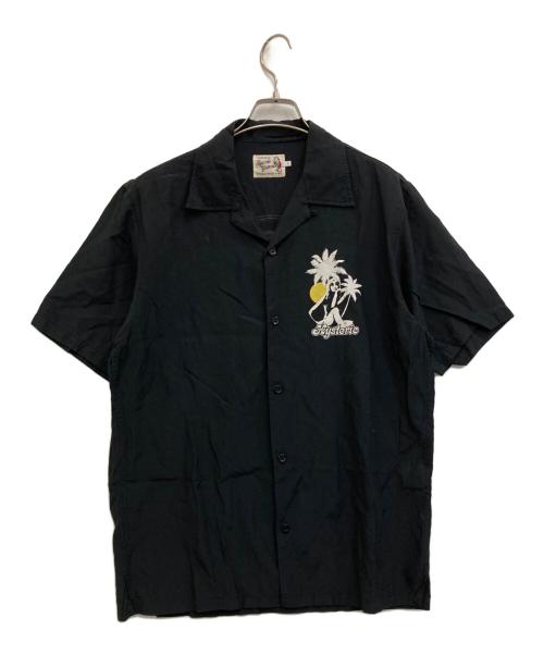 Hysteric Glamour（ヒステリックグラマー）Hysteric Glamour (ヒステリックグラマー) 半袖シャツ ブラック サイズ:Lの古着・服飾アイテム