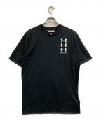 UNDER ARMOUR×Palm Angelsアンダーアーマー×パーム エンジェルス）の古着「半袖Tシャツ」｜ブラック