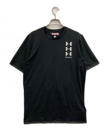 UNDER ARMOUR×Palm Angels（アンダーアーマー×パーム エンジェルス）の古着「半袖Tシャツ」｜ブラック