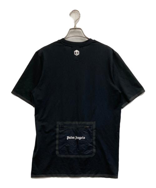 UNDER ARMOUR（アンダーアーマー）UNDER ARMOUR (アンダーアーマー) Palm Angels (パーム エンジェルス) 半袖Tシャツ ブラック サイズ:XXSの古着・服飾アイテム