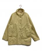 the Barnnetザ バーネット）の古着「Daffodil Stand Collar Coat」｜イエロー