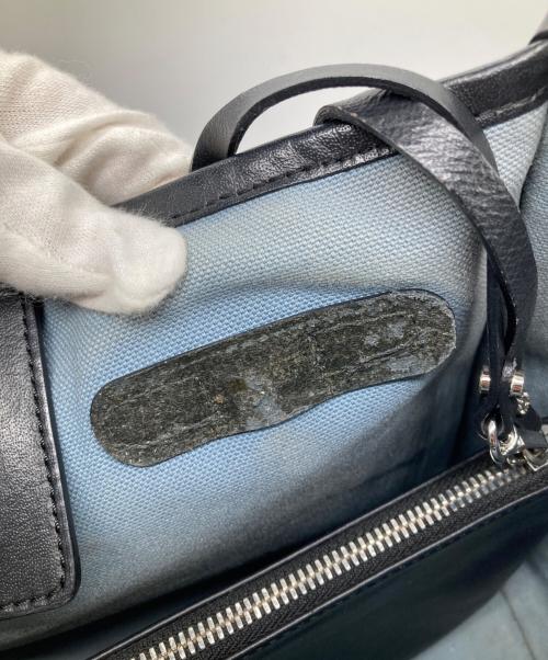 GIANNI CHIARINI（ジャンニ キアリーニ）GIANNI CHIARINI (ジャンニ キアリーニ) ポーチ付きトートバッグ ブラウンの古着・服飾アイテム