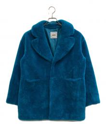 X-GIRL（エックスガール）の古着「ボアジャケット」｜ブルー