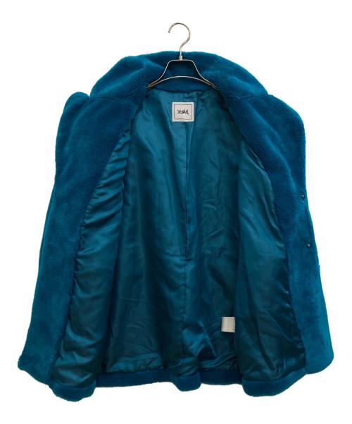 X-GIRL（エックスガール）X-girl (エックスガール) ボアジャケット ブルー サイズ:1の古着・服飾アイテム